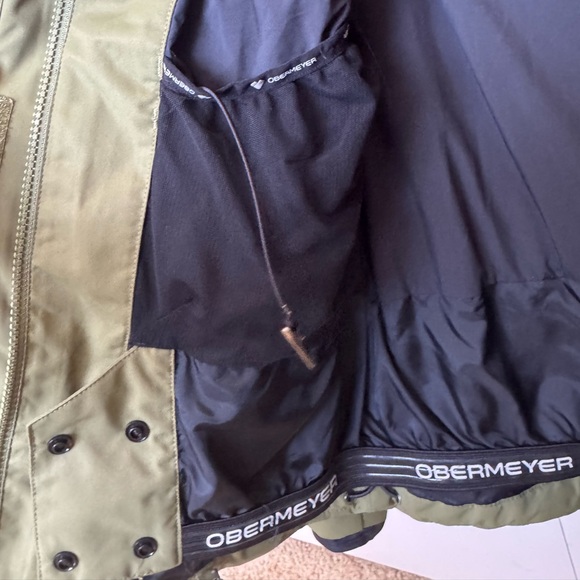 Obermeyer Tuscany II Insulated Jacket Olive Size 4 - Picture 8 of 14